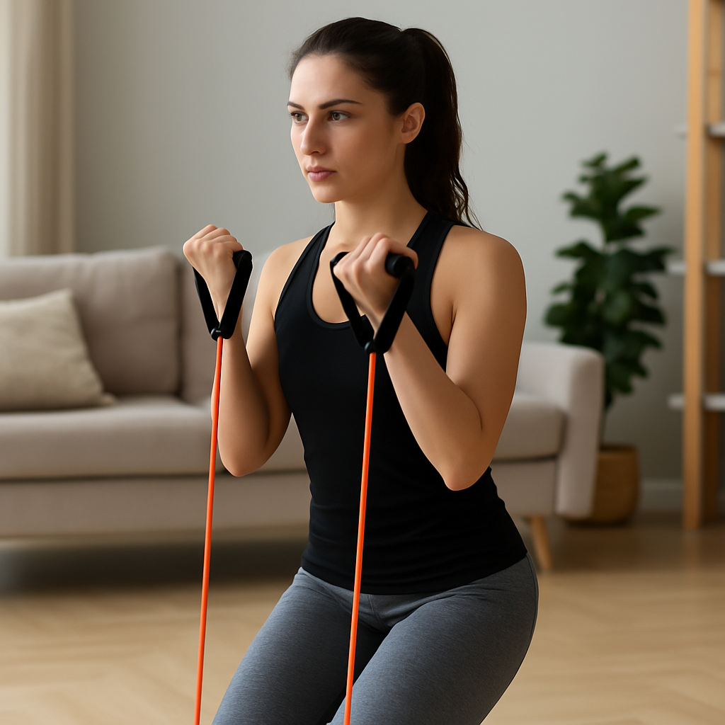 Using Resistance Bands Creatively at Home