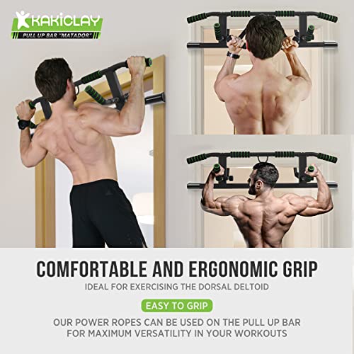 Multi-Grip Doorway Bar - Pull-up Fitness Tool for Small Spaces